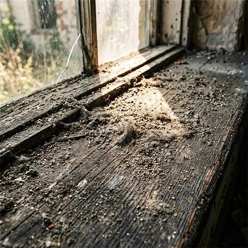 Boogers are made of dust and dirt