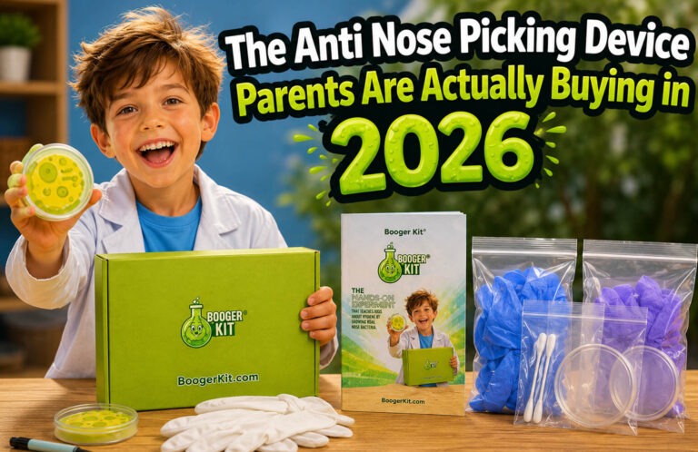 anti nose picking device kit 2
