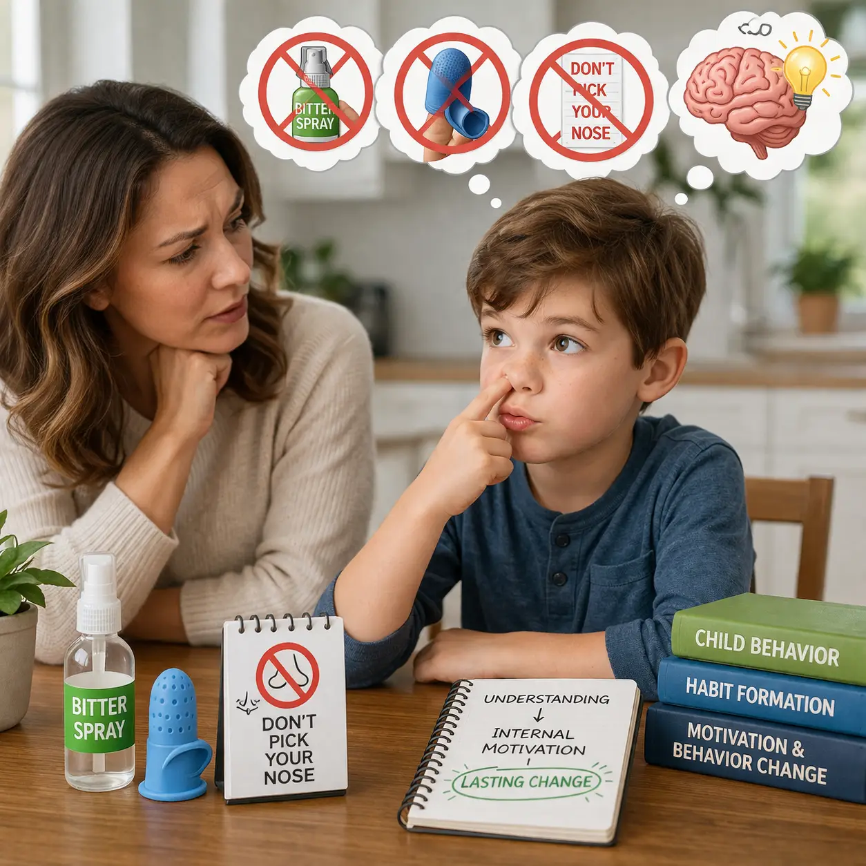 Nose Picking Deterrents