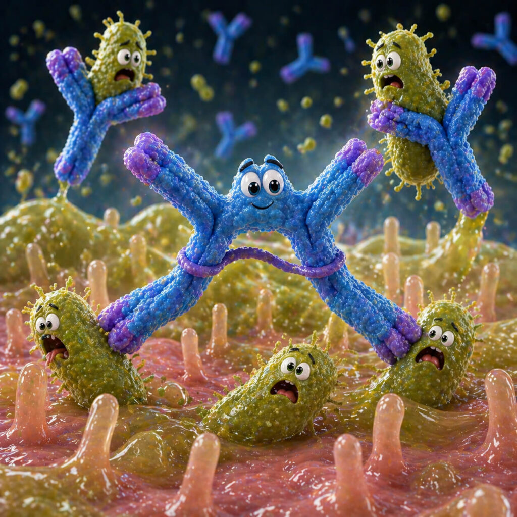iga antibodies nose mucus