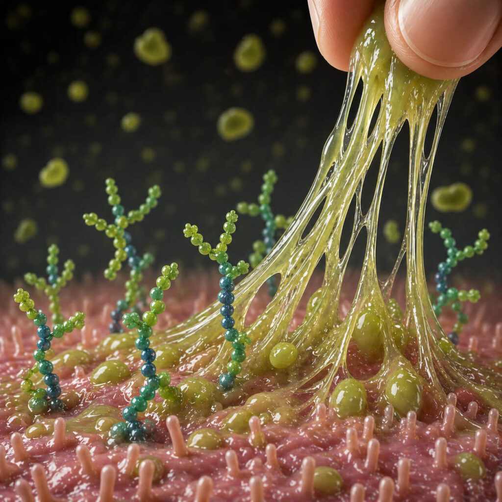 mucins protein in boogers