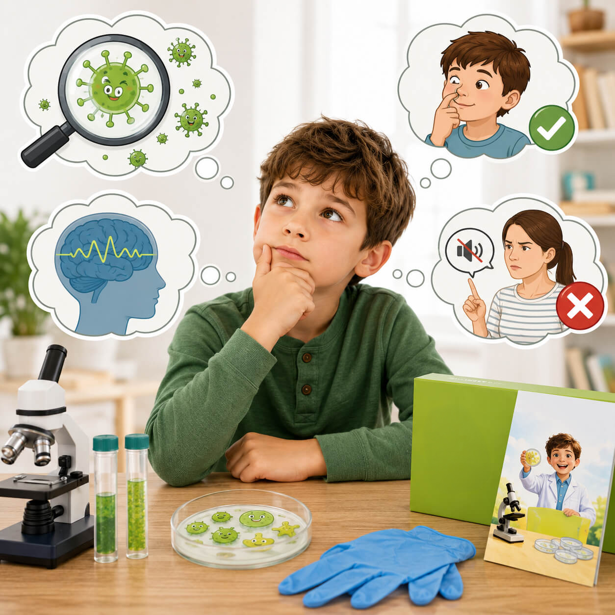 why kids keep picking their nose